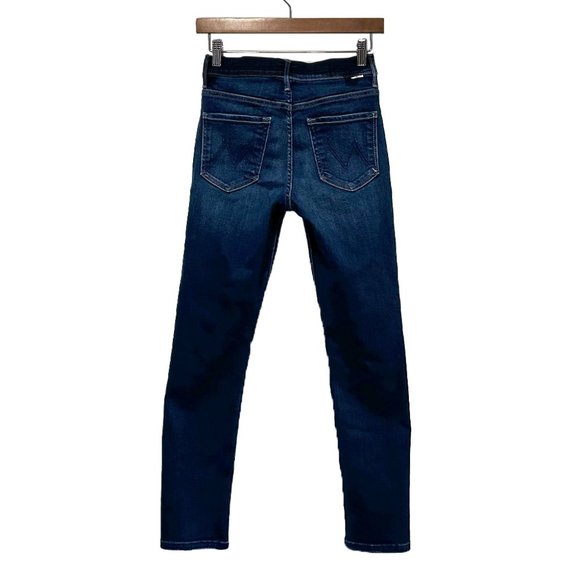 Mother Denim Insider Ankle Mid-Rise Jeans, Sweet Lime, 26 - Picture 3 of 10